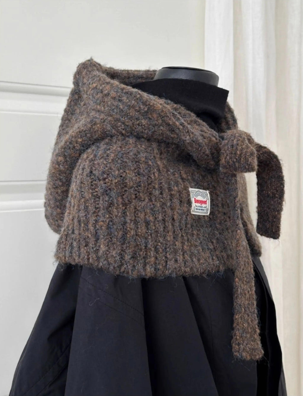 TRIA SELECT | WINTER KNIT BALACLAVA HAT【ID:TN00074】