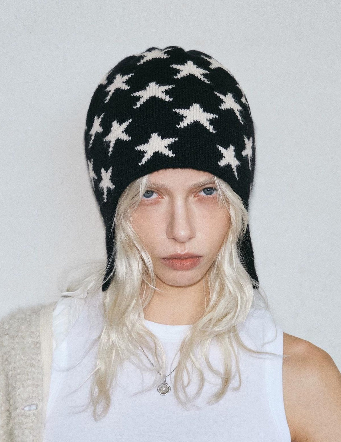 TRIA SELECT | RETRO KNIT EAR PROTECTION CAP【ID:TN00075】