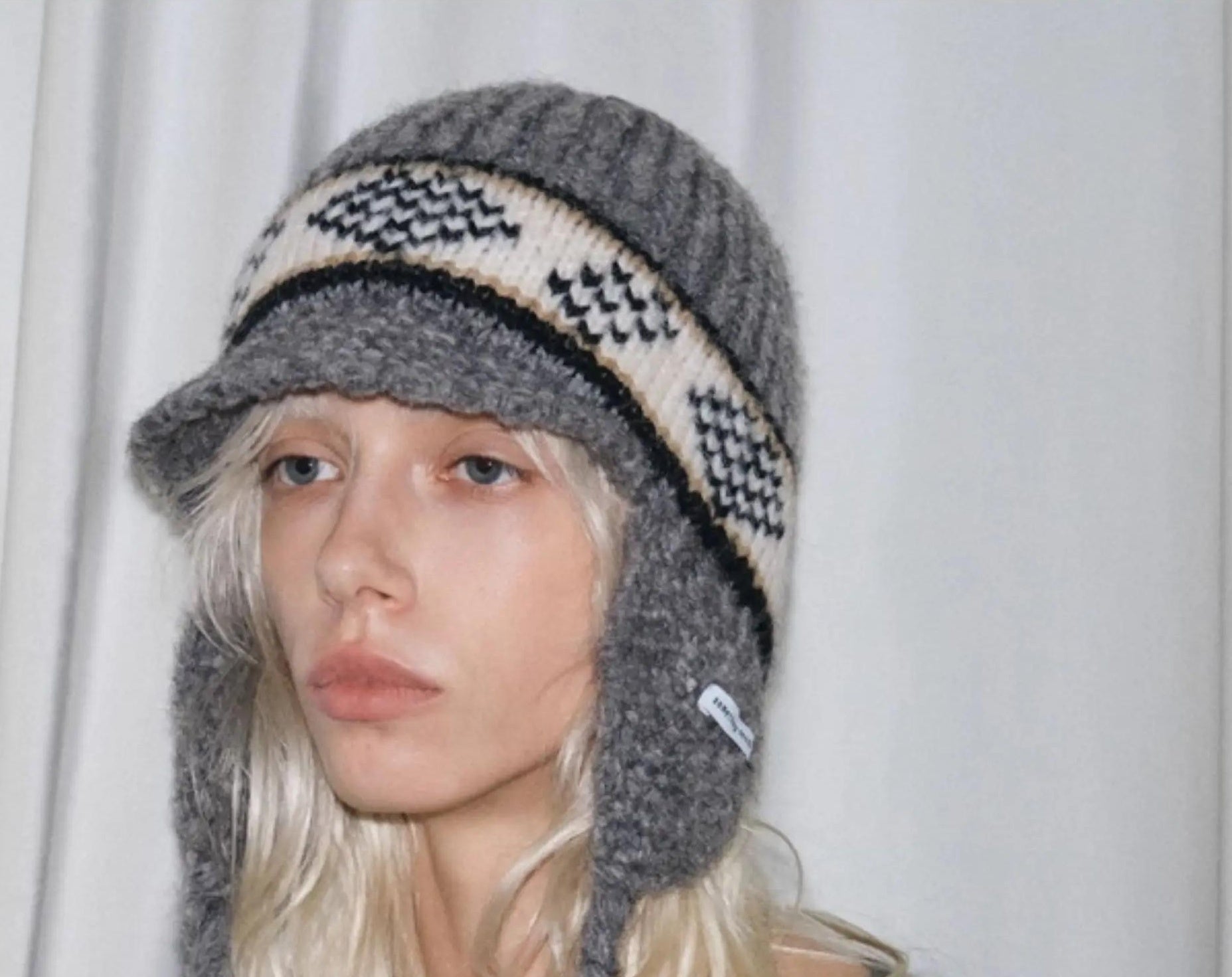 TRIA SELECT | WINTER FAIR ISLE WOOL CAP【ID:TN00073】